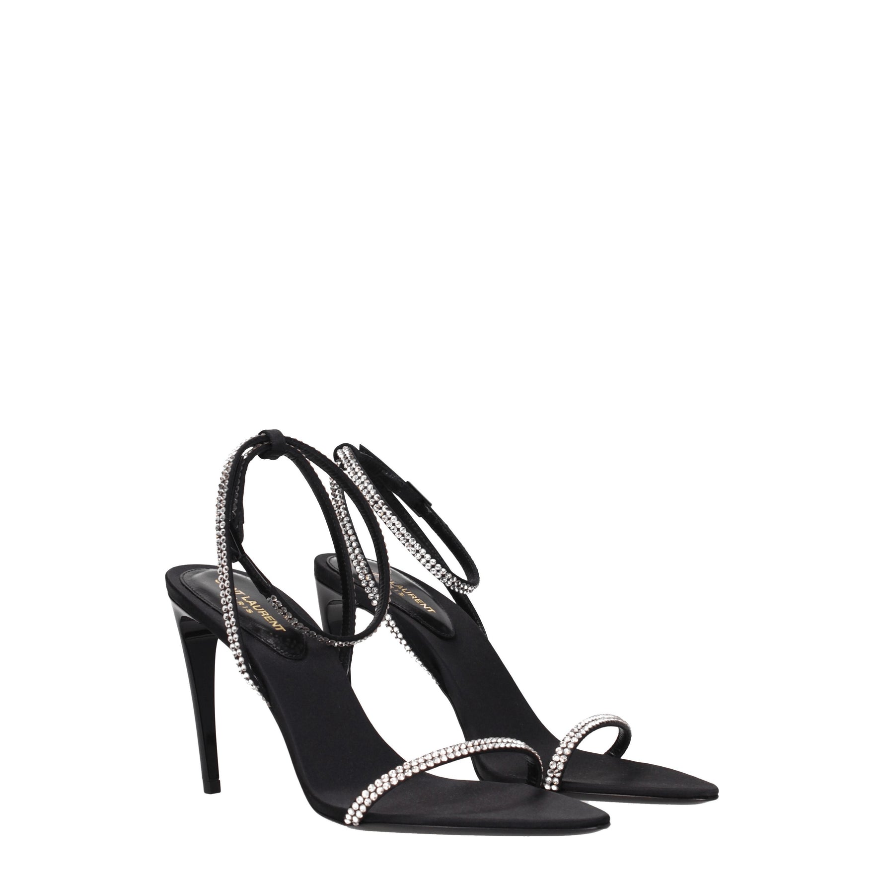 Saint Laurent Sandali Donna Raso Nero