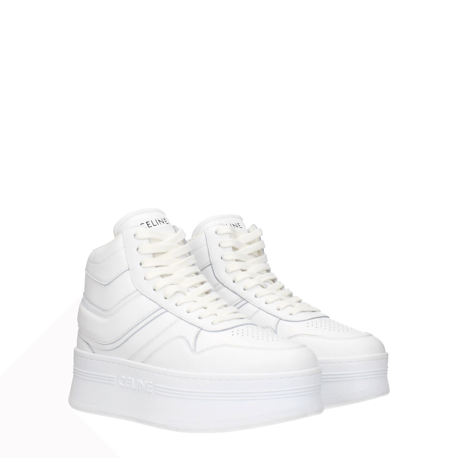 Celine Sneakers Donna Pelle Bianco