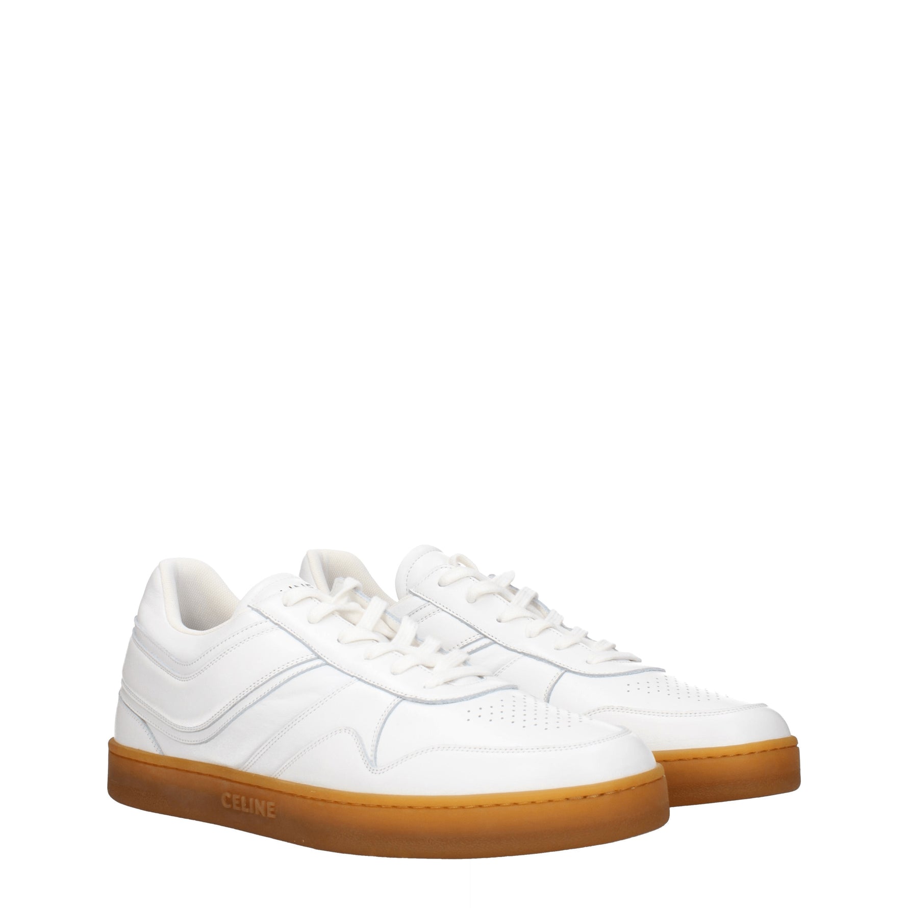 Celine Sneakers Uomo Pelle Bianco