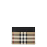 Burberry Portadocumenti Uomo Tessuto Beige Nero