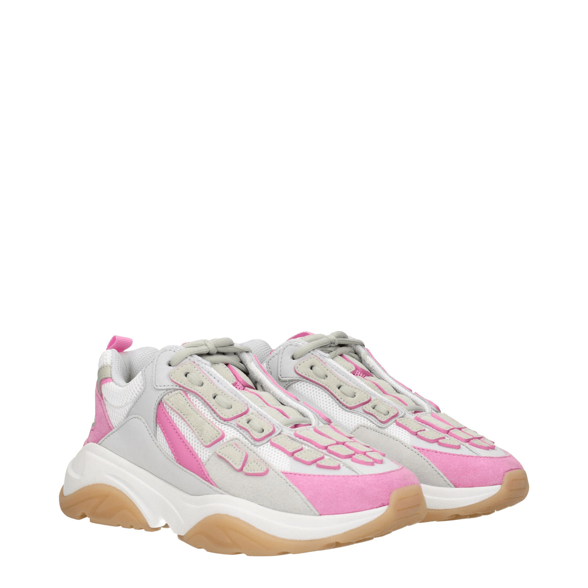 Amiri Sneakers Donna Tessuto Bianco Rosa