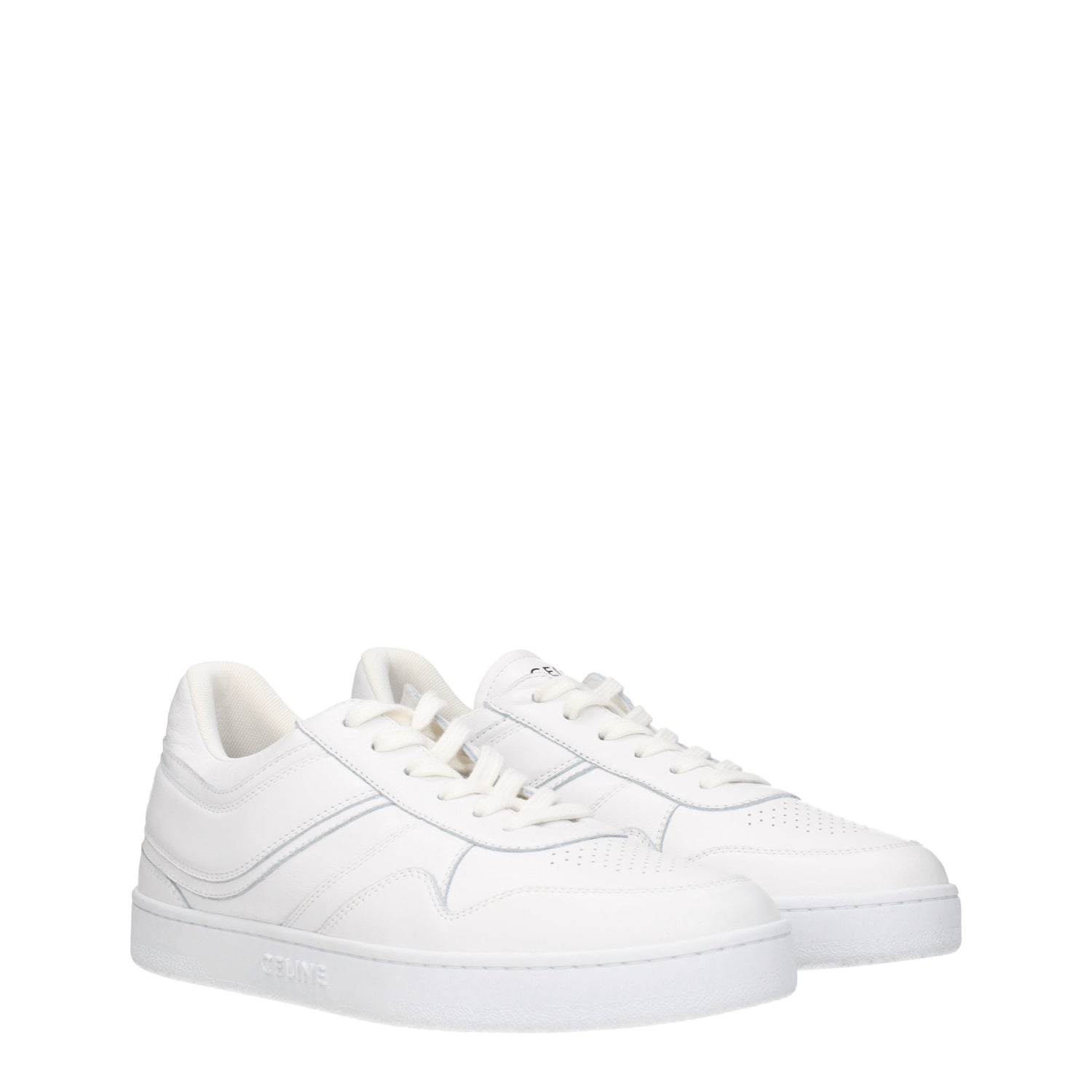 Celine Sneakers Donna Pelle Bianco