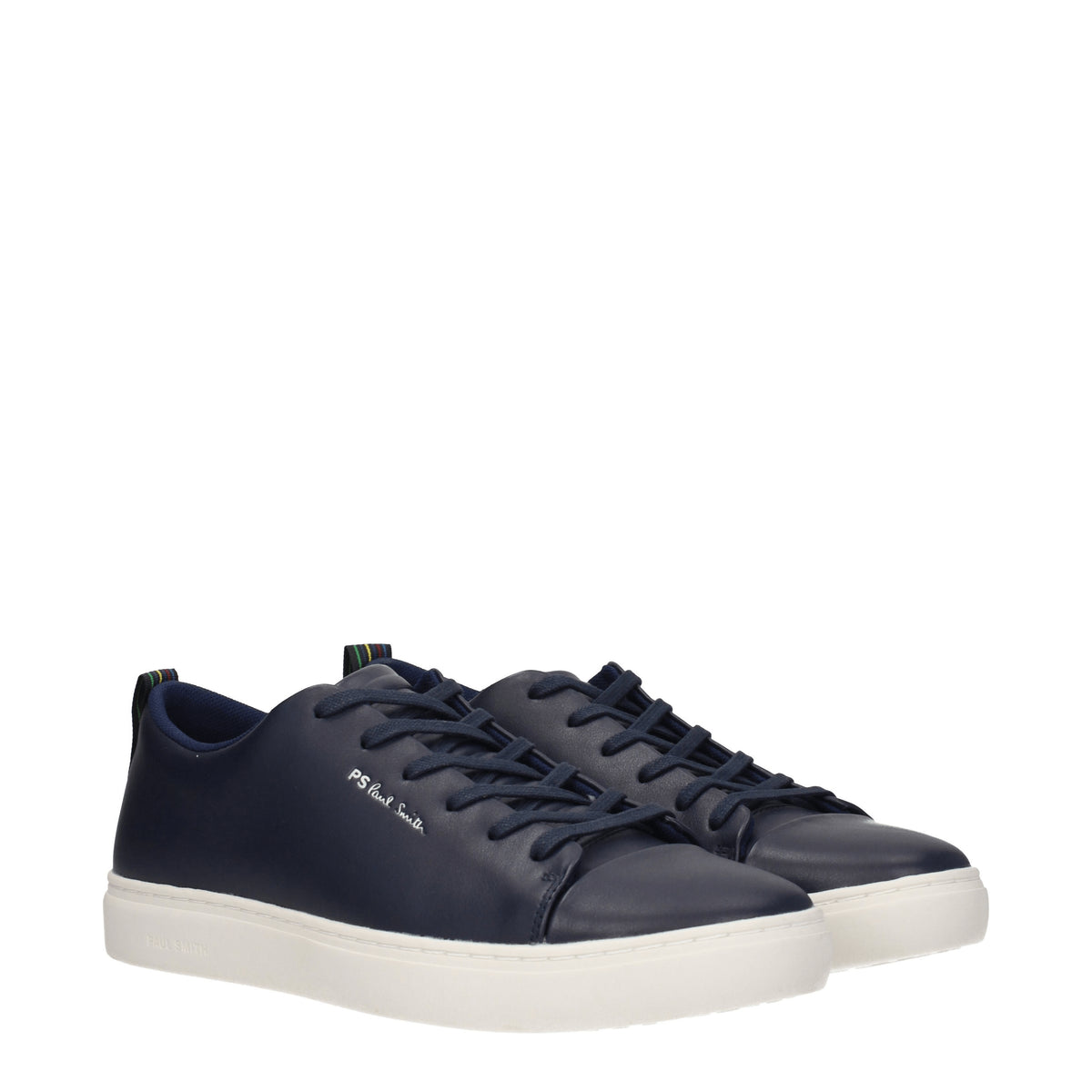 Paul Smith Sneakers Uomo Pelle Blu Blu Scuro