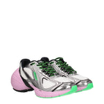 Givenchy Sneakers Donna Seta Argento Rosa