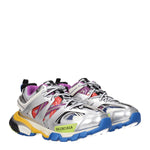 Balenciaga Sneakers track Uomo Tessuto Argento Multicolore