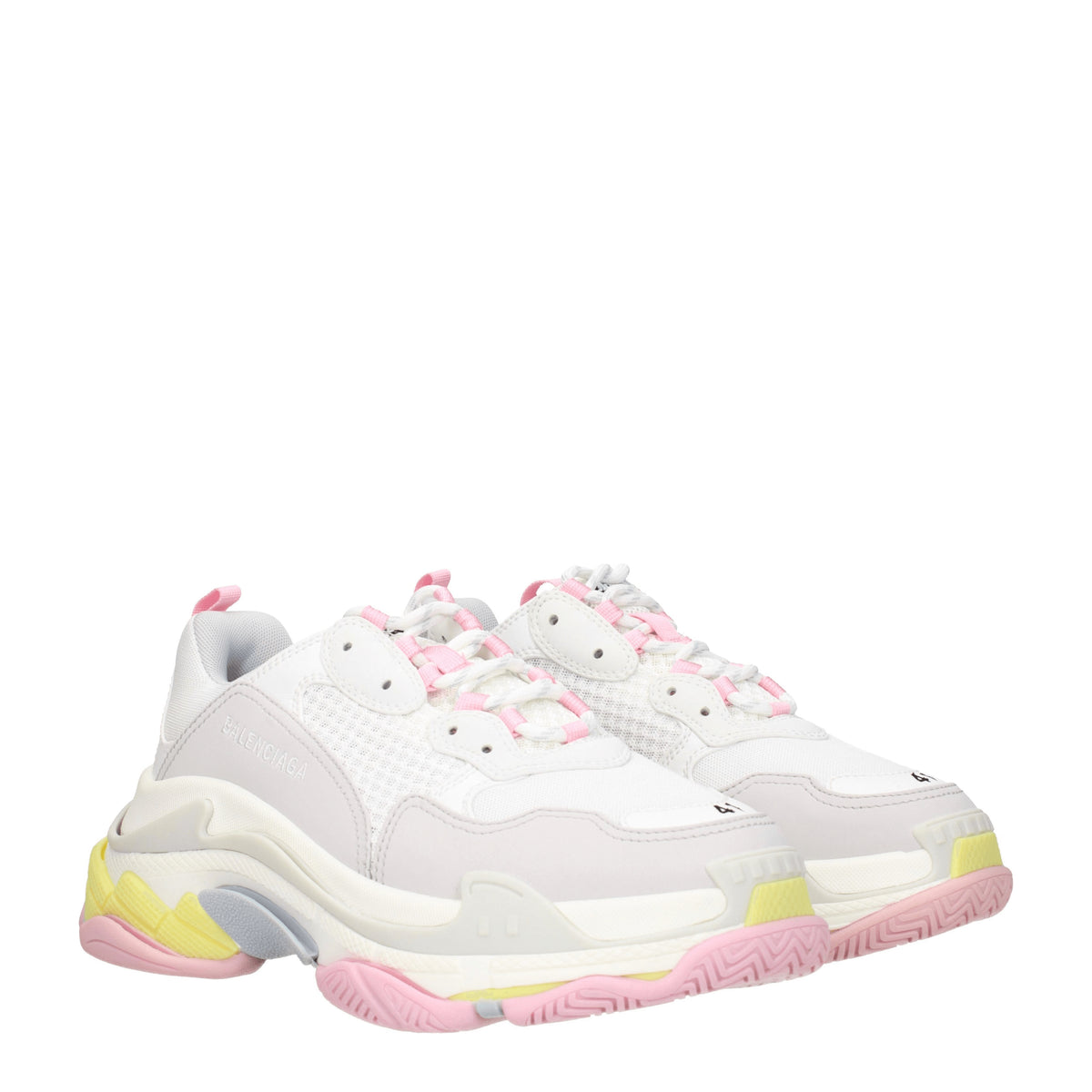 Balenciaga Sneakers triple s Donna Tessuto Bianco Multicolore