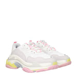 Balenciaga Sneakers triple s Donna Tessuto Bianco Multicolore