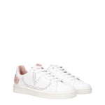 Valentino Garavani Sneakers Donna Pelle Bianco Rosa