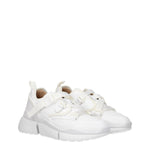 Chloé Sneakers Donna Pelle Bianco Bianco Ottico