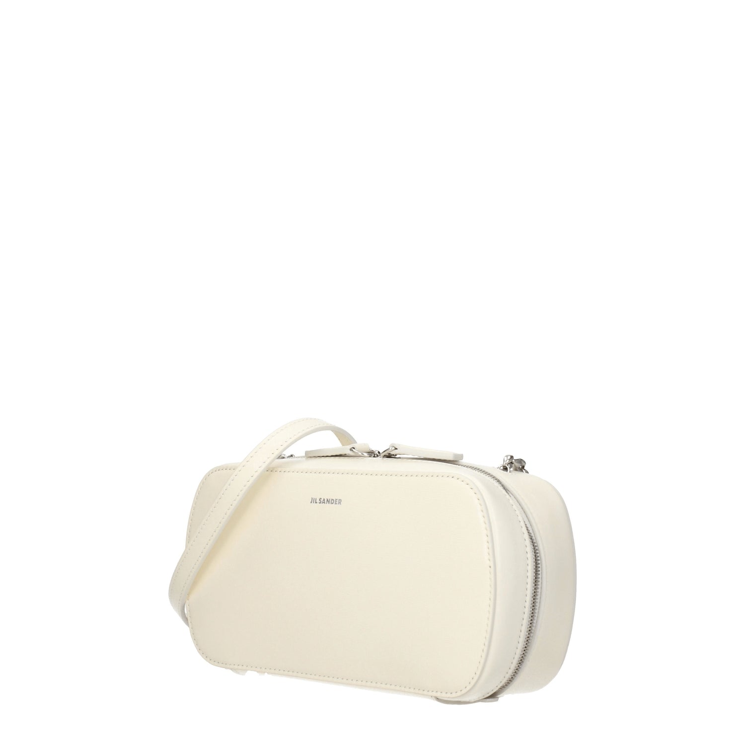 Jil Sander Borse a Tracolla tradition Donna Pelle Beige Latte