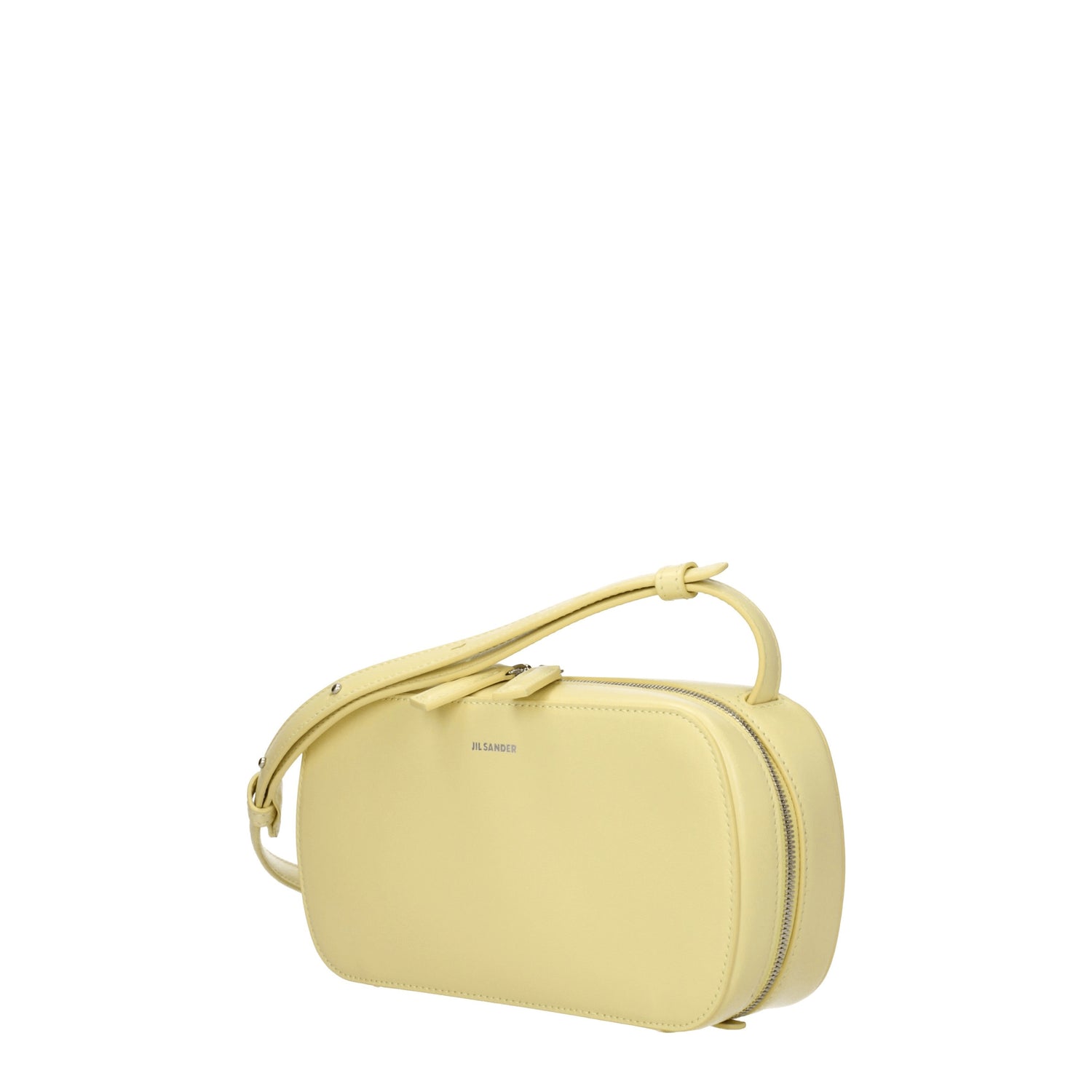 Jil Sander Borse a Tracolla tradition Donna Pelle Giallo Burro