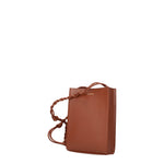 Jil Sander Borse a Tracolla Donna Pelle Marrone Palissandro