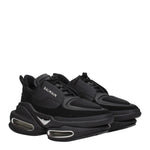 Balmain Sneakers Uomo Camoscio Nero