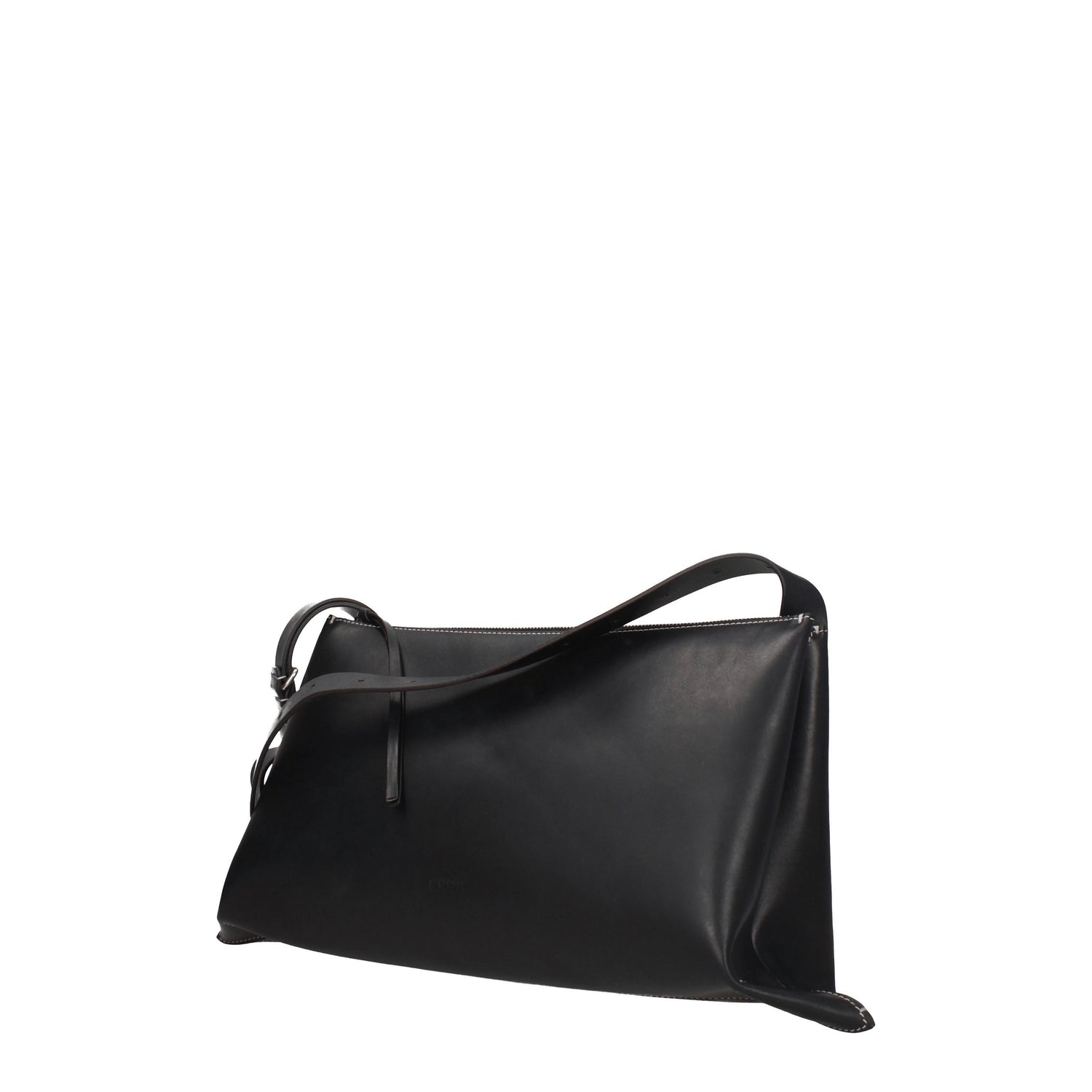 Jil Sander Borse a Spalla empire Donna Pelle Nero