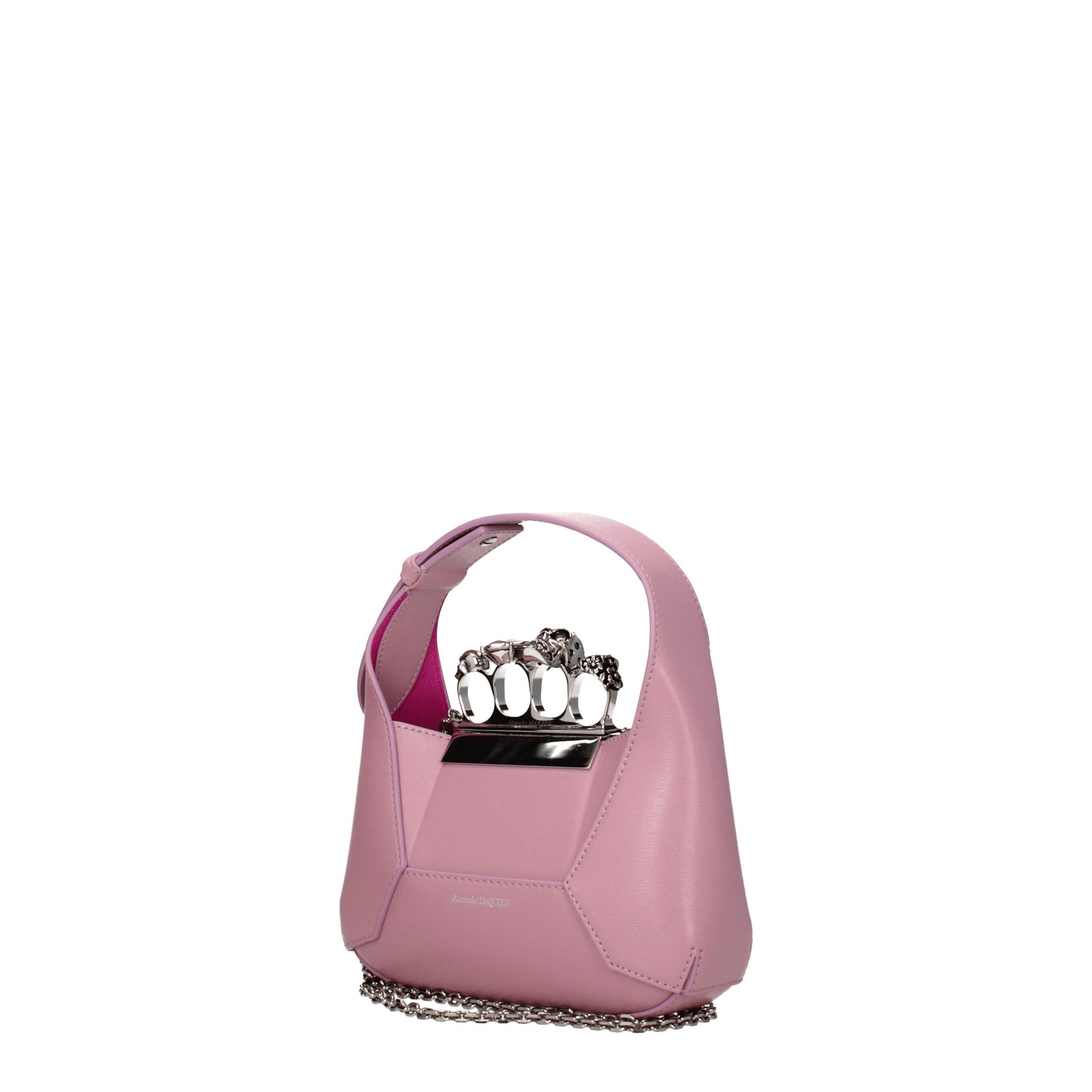 Alexander McQueen Borse a Mano Donna Pelle Rosa Rosa Antico