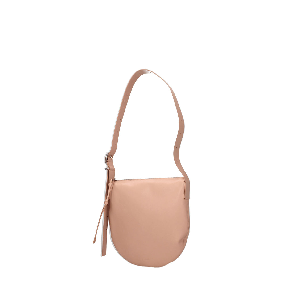 Jil Sander Borse a Spalla Donna Pelle Rosa Olio di Argan