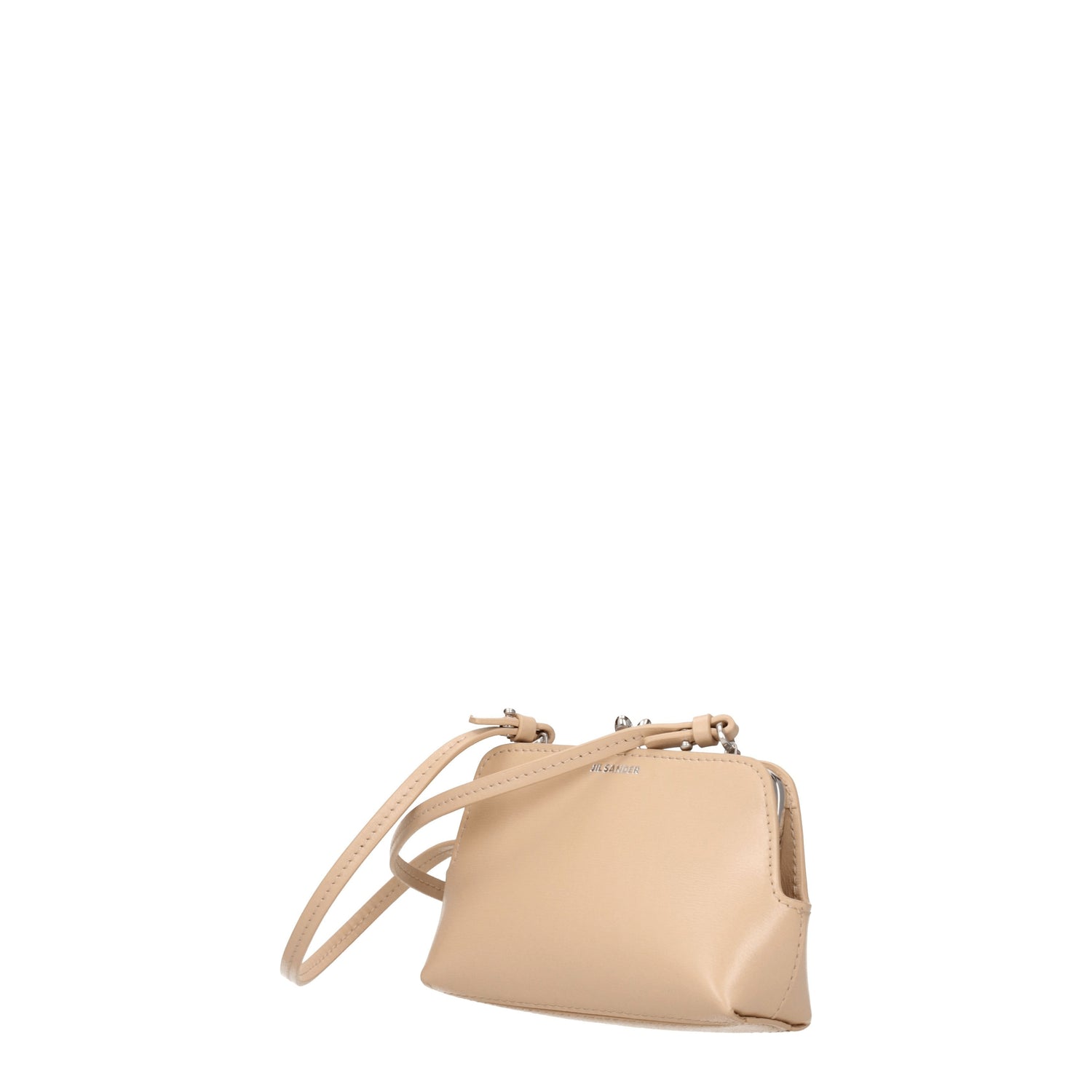 Jil Sander Pochette goji Donna Pelle Beige Rosa Carne