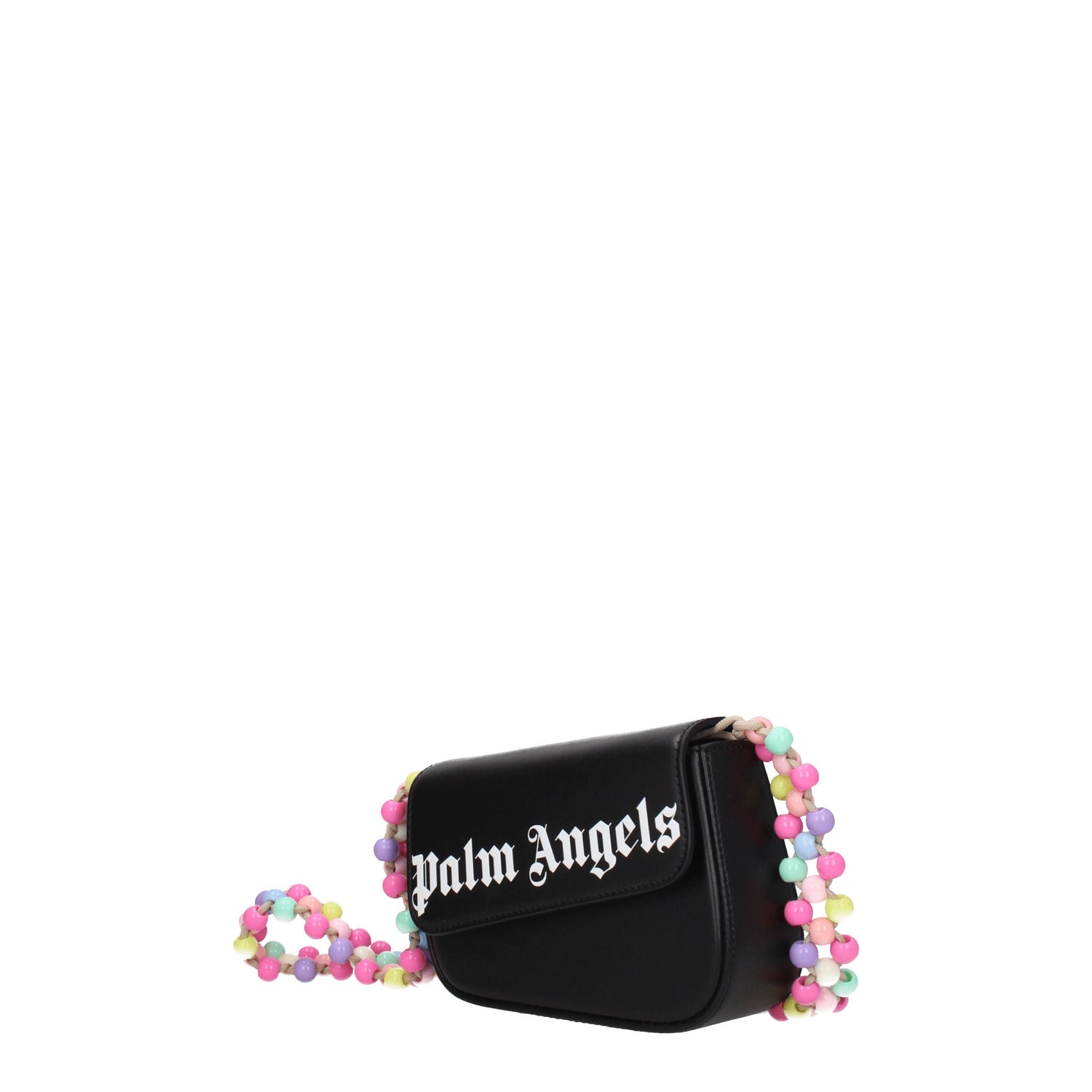 Palm Angels Borse a Spalla Donna Pelle Nero