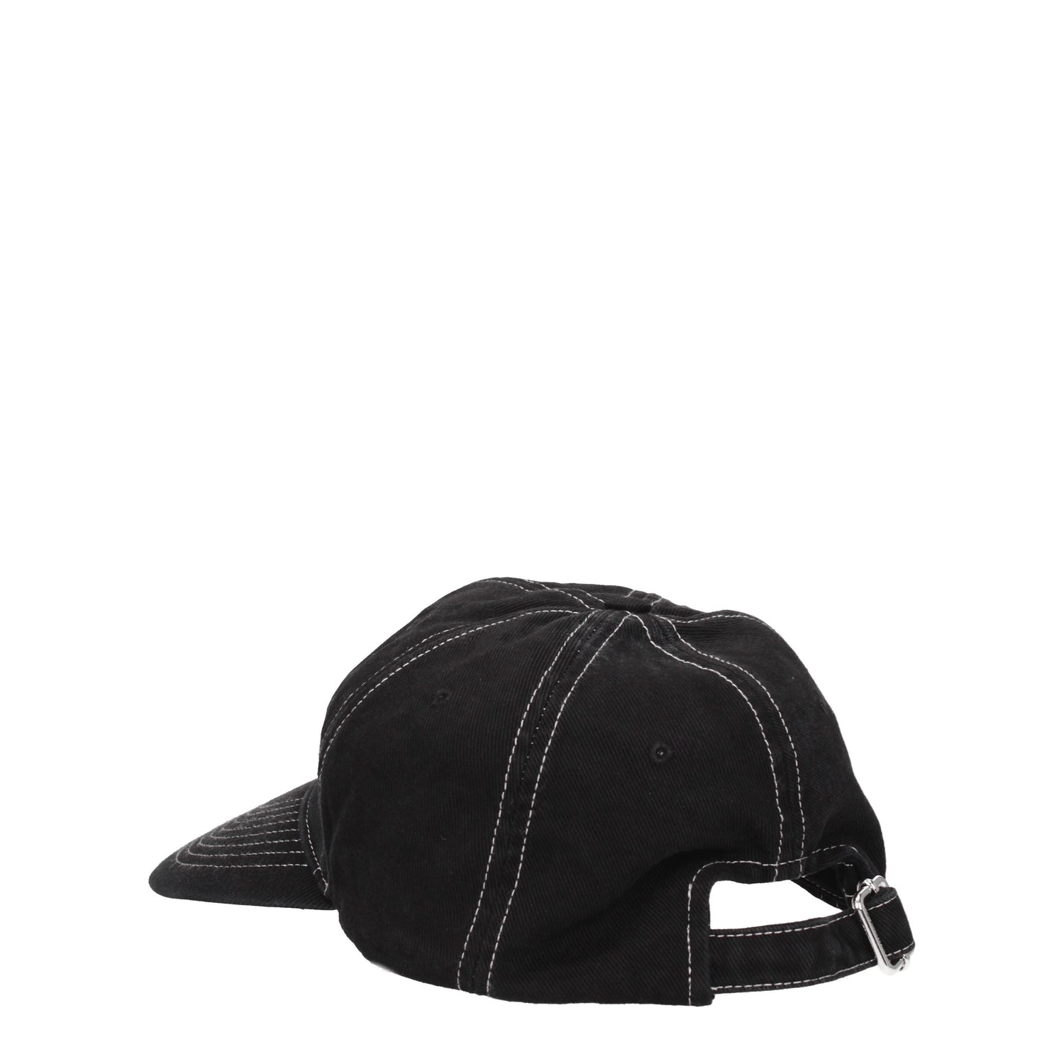 Off-White Cappelli Uomo Cotone Nero