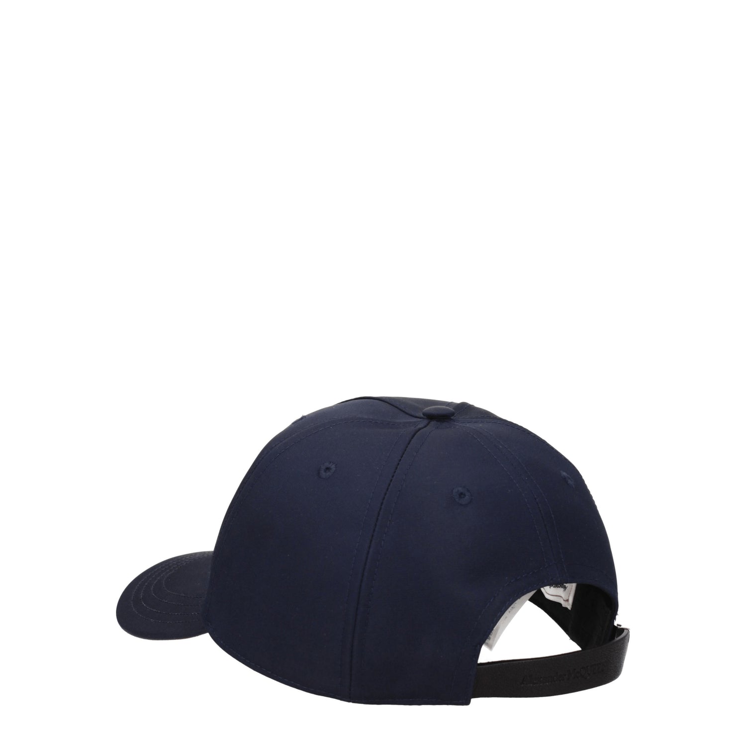 Alexander McQueen Cappelli Uomo Poliestere Blu Rosa