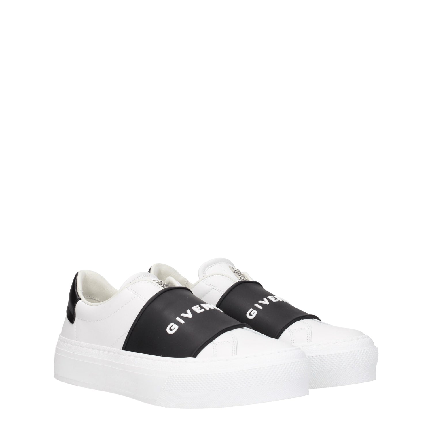 Givenchy Sneakers city sport Donna Pelle Bianco Nero