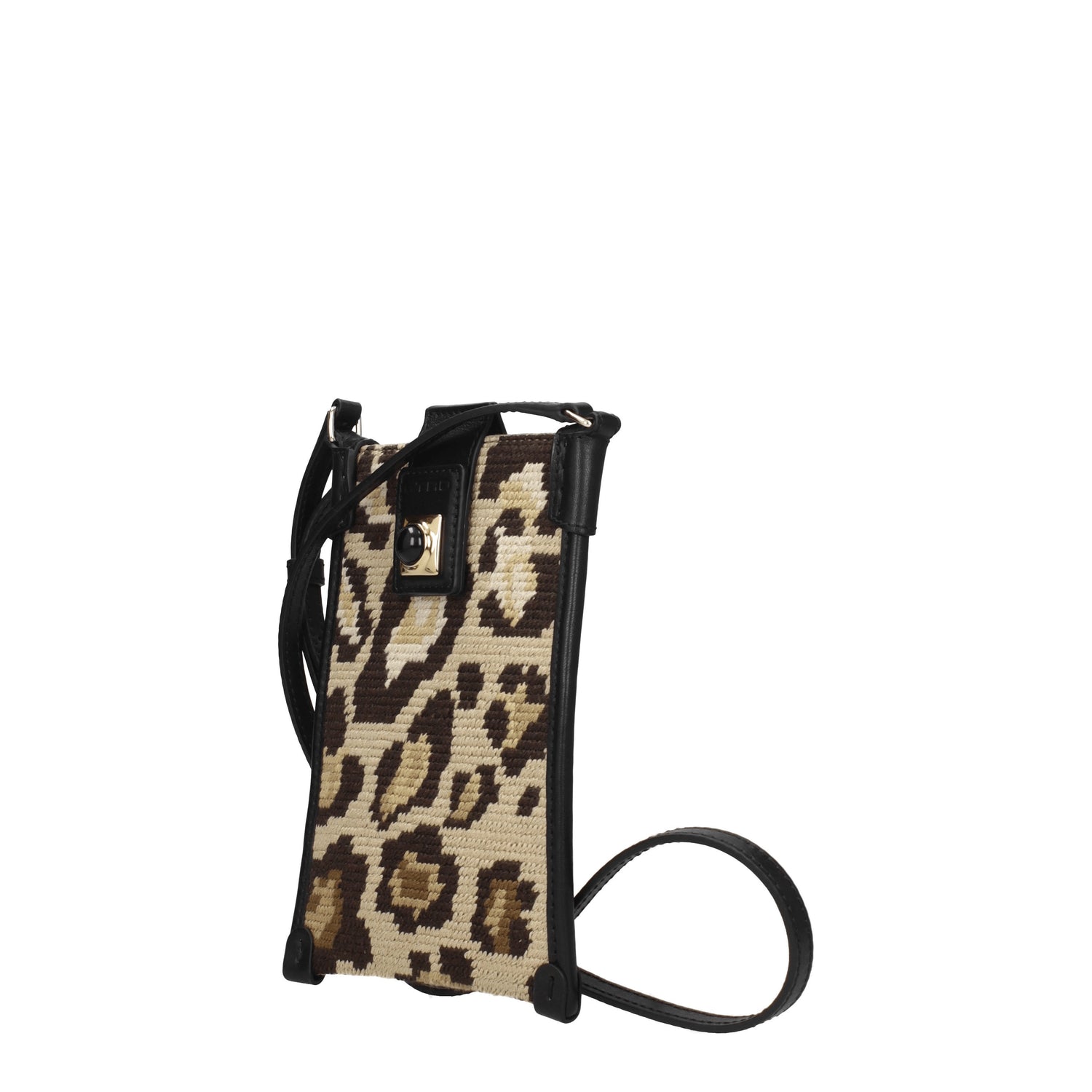 Etro Borse a Tracolla Donna Tessuto Nero Beige