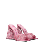 The Attico Sandali Donna Glitter Rosa