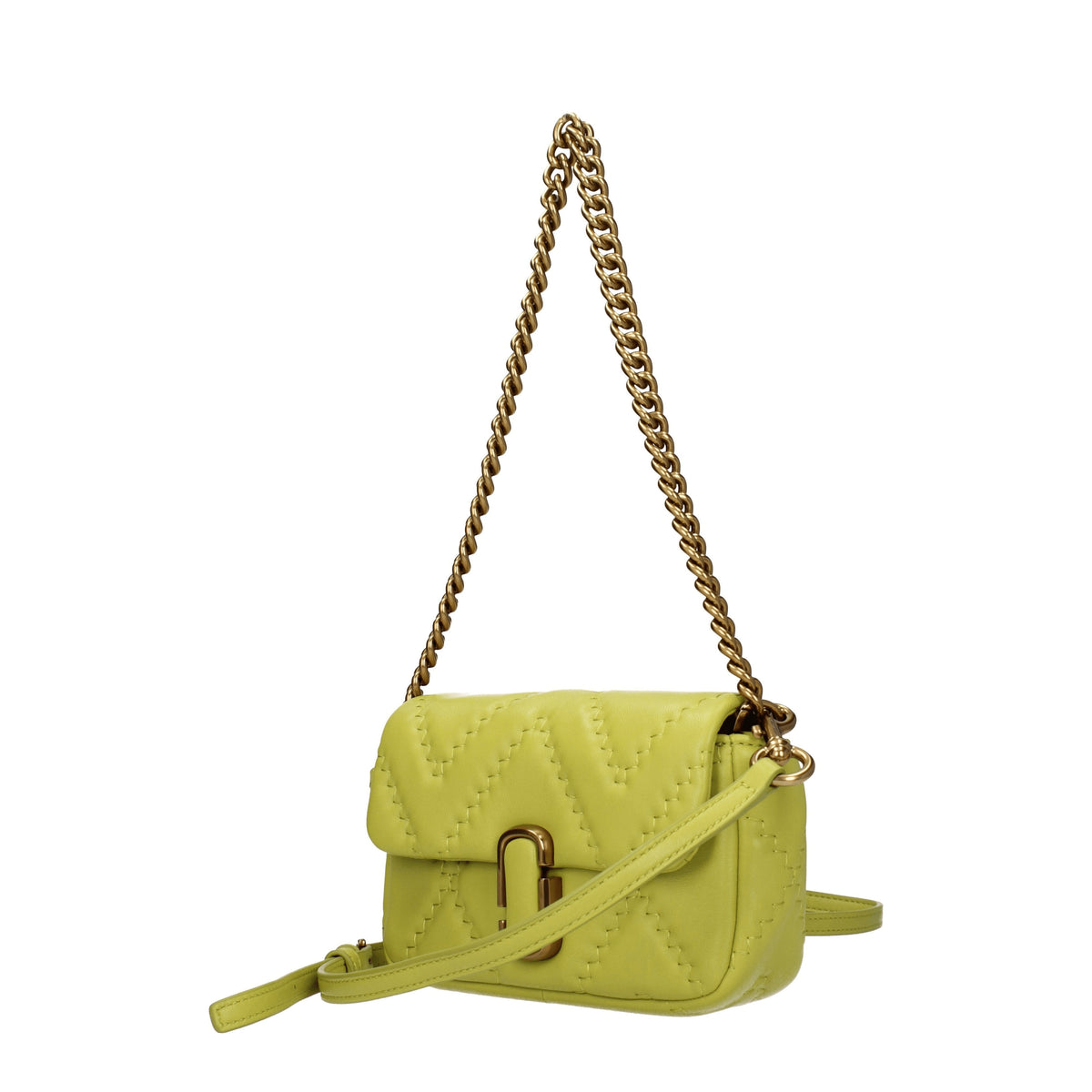 Marc Jacobs Borse a Spalla Donna Pelle Verde Kiwi