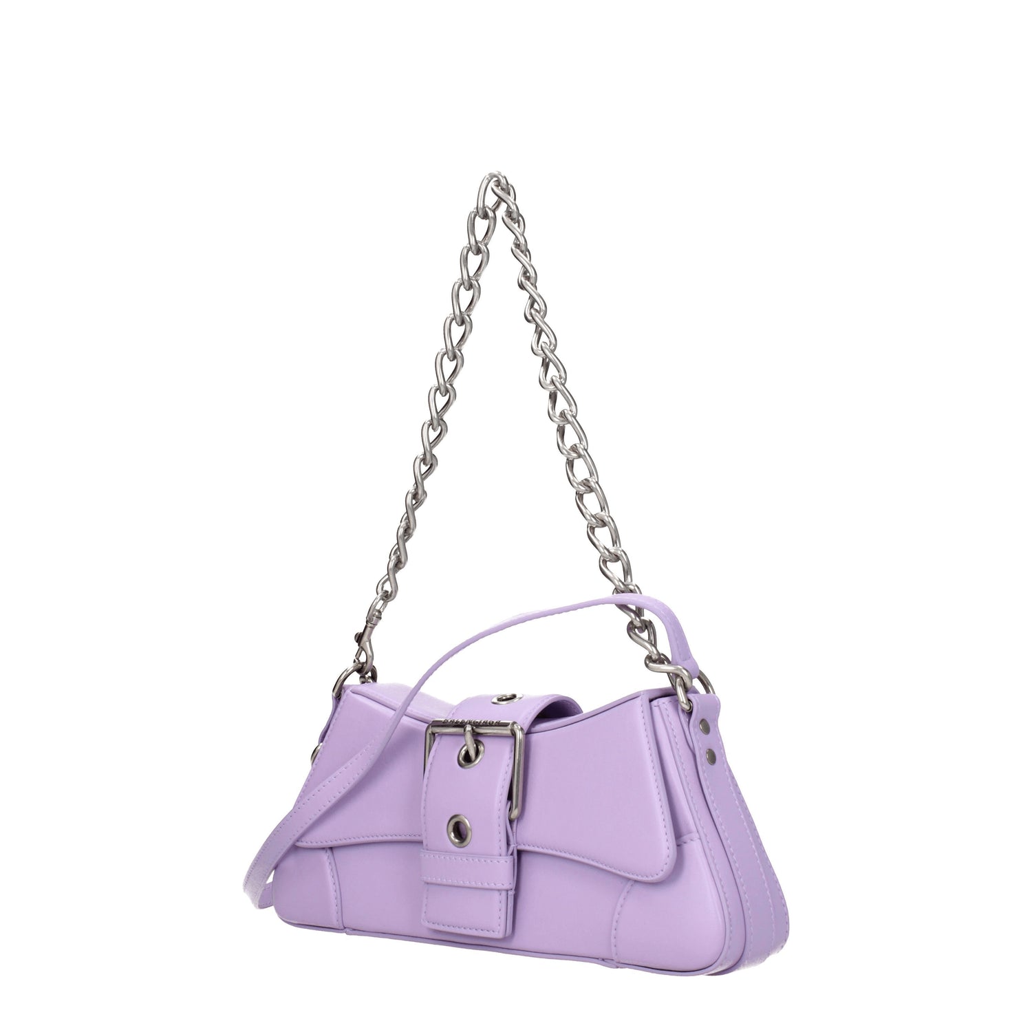 Balenciaga Borse a Spalla Donna Pelle Viola Lavanda