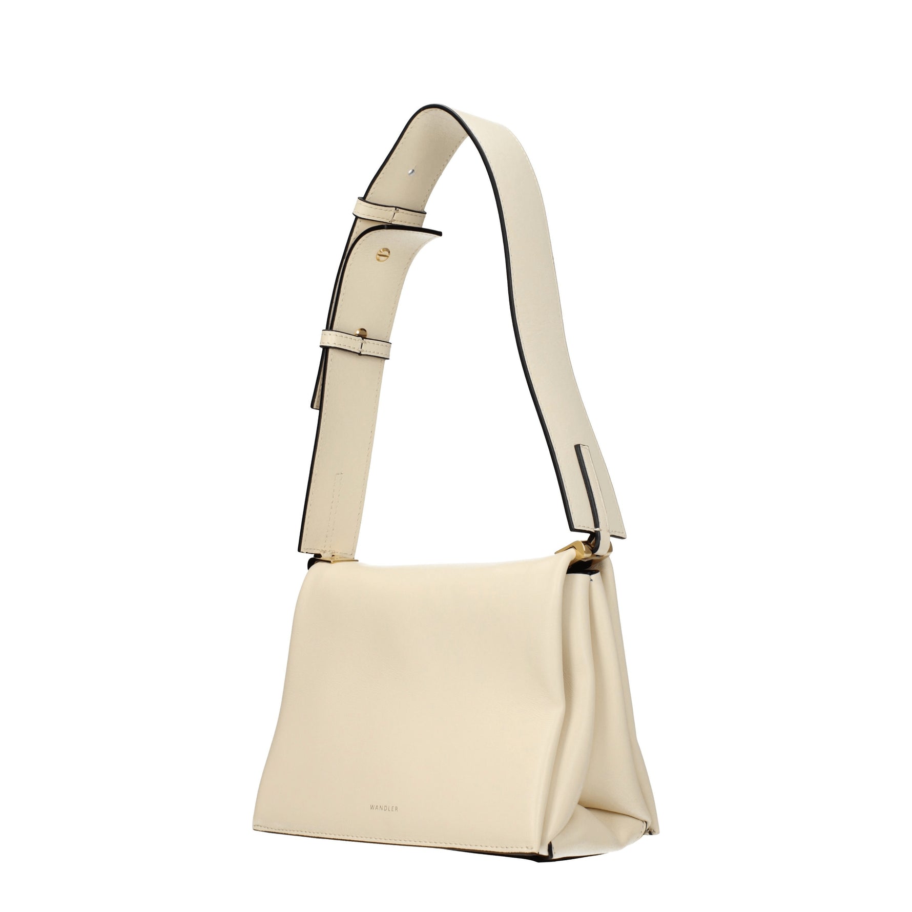 Wandler Borse a Spalla Donna Pelle Beige Avorio