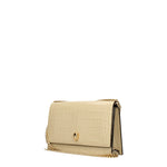 Alexander McQueen Pochette Donna Pelle Beige Sabbia