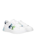 Hogan Sneakers Donna Pelle Bianco Multicolore