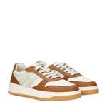 Hogan Sneakers h630 memory foam Uomo Pelle Bianco Marrone