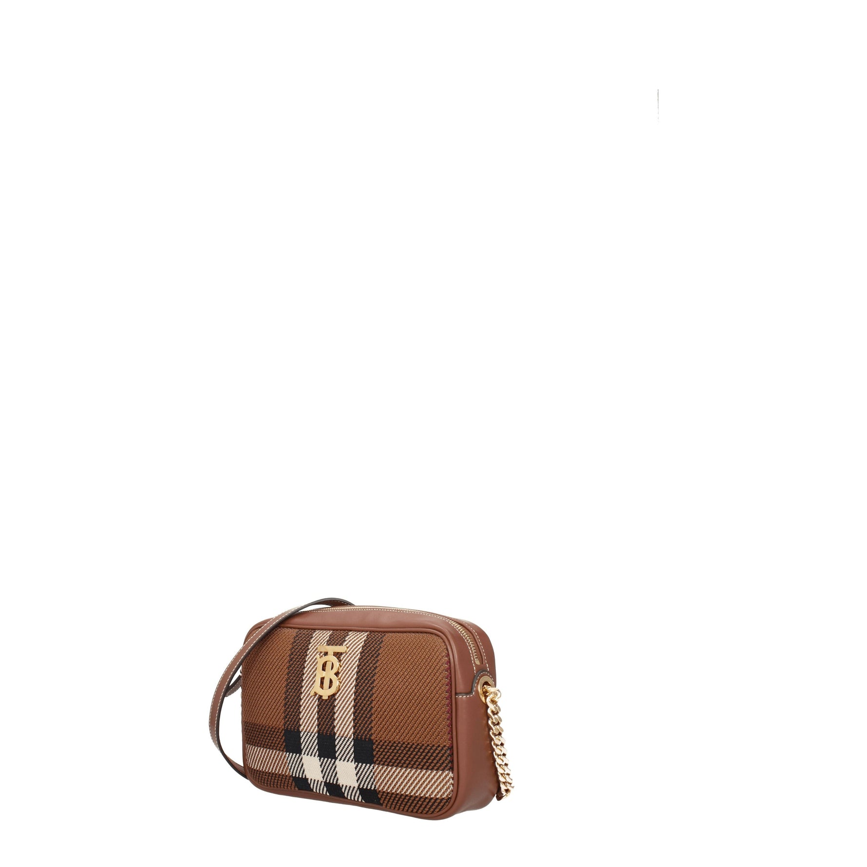 Burberry Borse a Tracolla lola Donna Tessuto Marrone