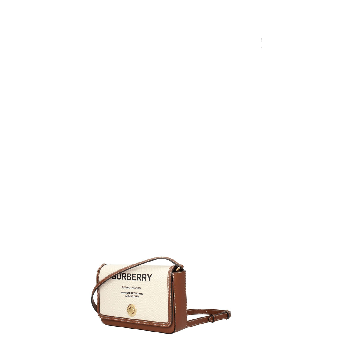 Burberry Borse a Tracolla hampshire Donna Tessuto Beige Tan