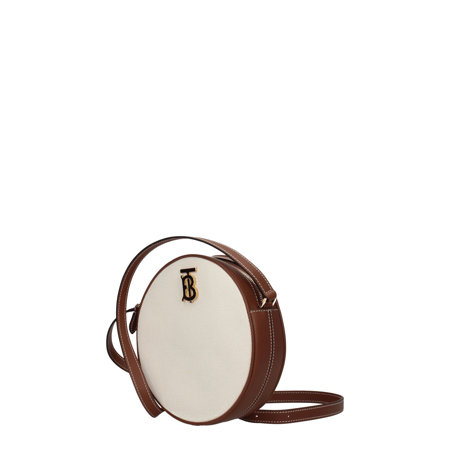 Burberry Borse a Tracolla Donna Tessuto Beige Tan