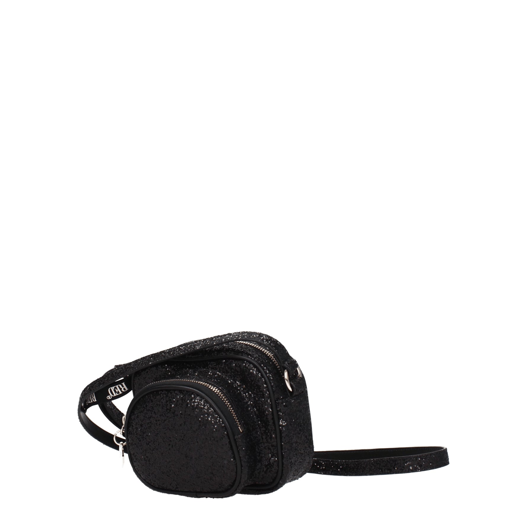 Red Valentino Borse a Tracolla Donna Glitter Nero