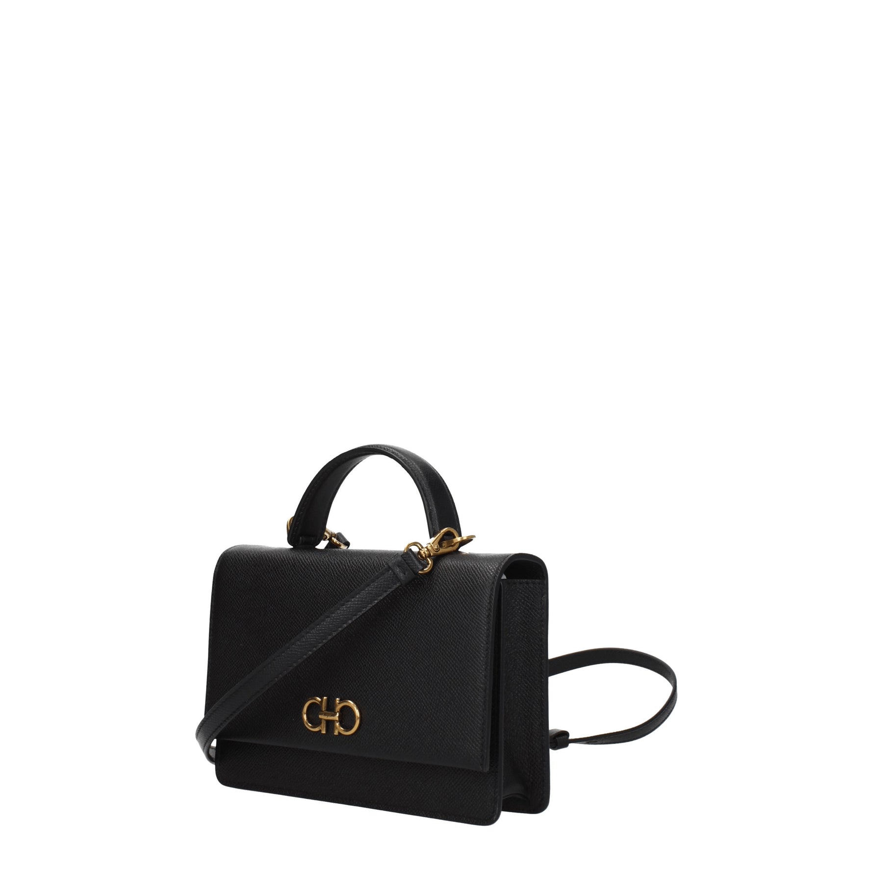 Salvatore Ferragamo Borse a Mano the gancin Donna Pelle Nero