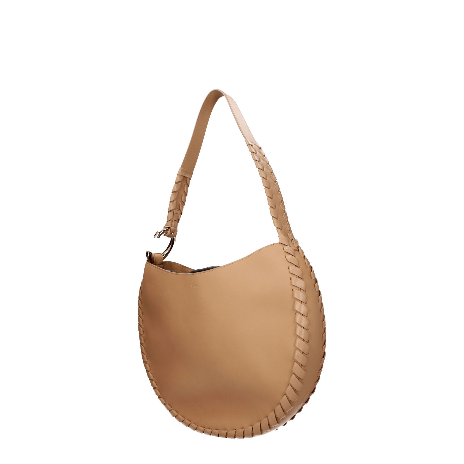 Chloé Borse a Spalla mate hobo Donna Pelle Beige Tan Chiaro