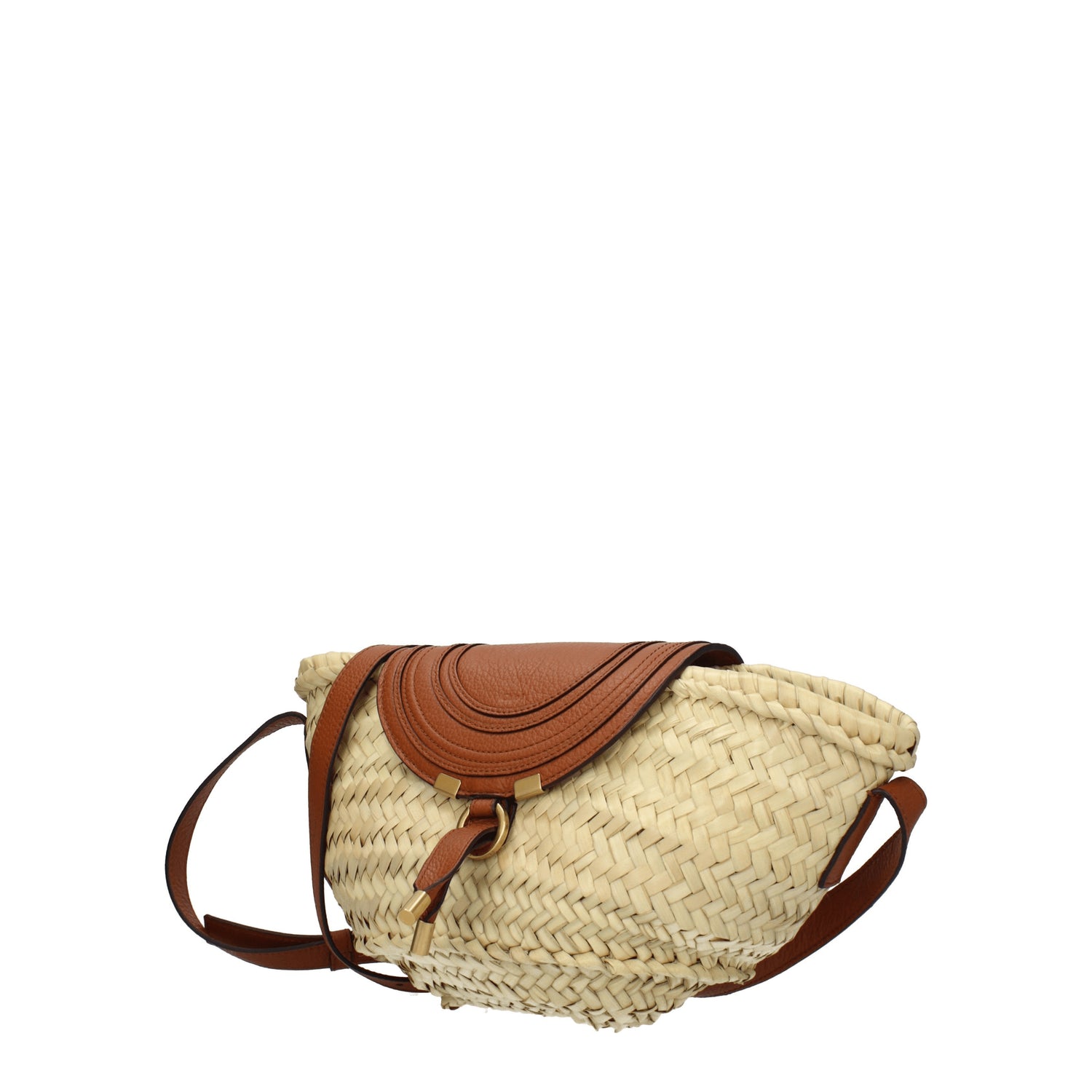 Chloé Borse a Tracolla marcie Donna Paglia Beige Tan