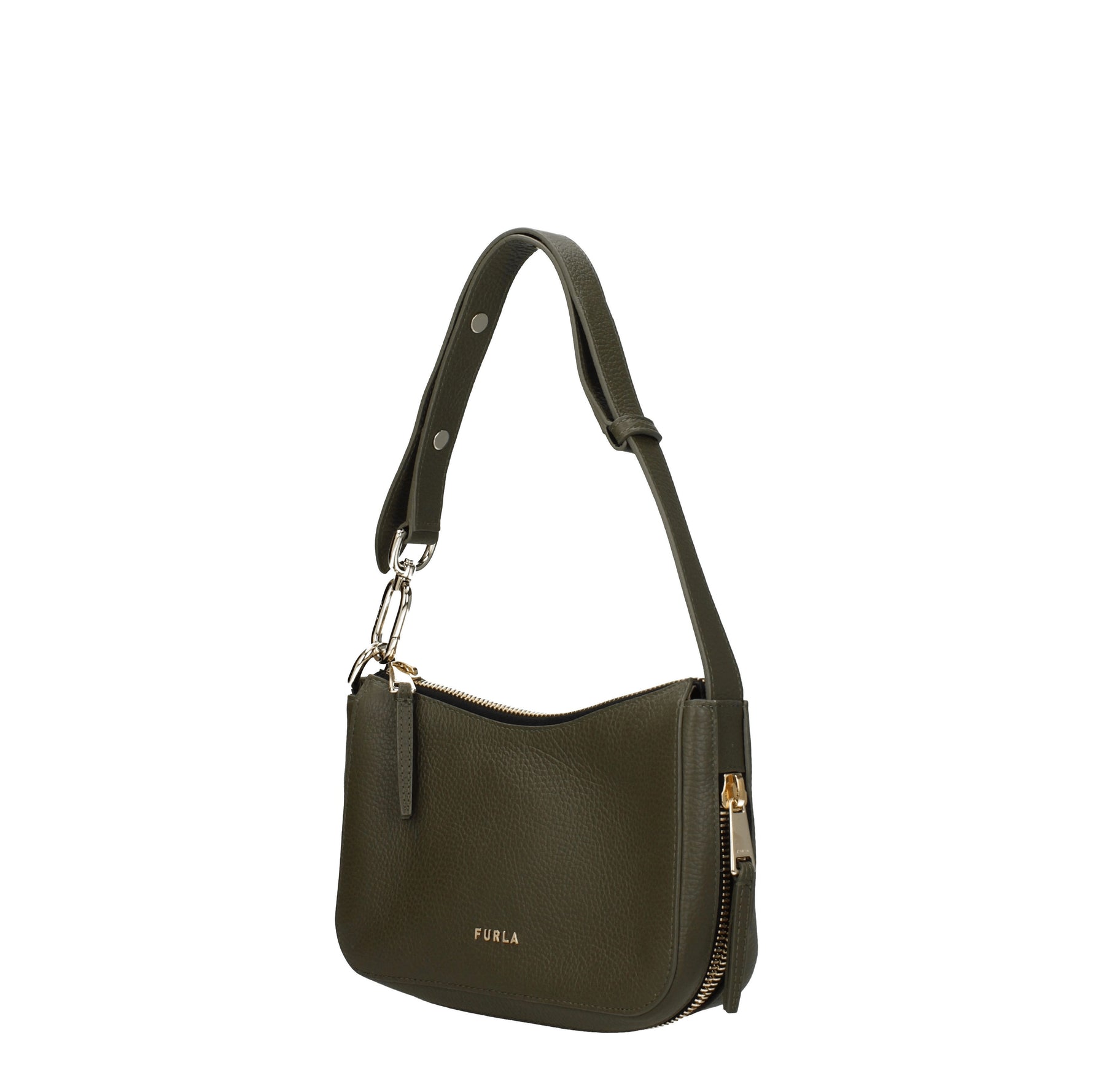 Furla Borse a Spalla Donna Pelle Verde Salvia