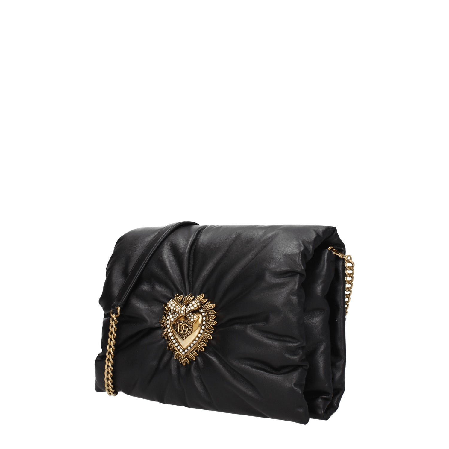 Dolce&Gabbana Pochette devotion Donna Pelle Nero