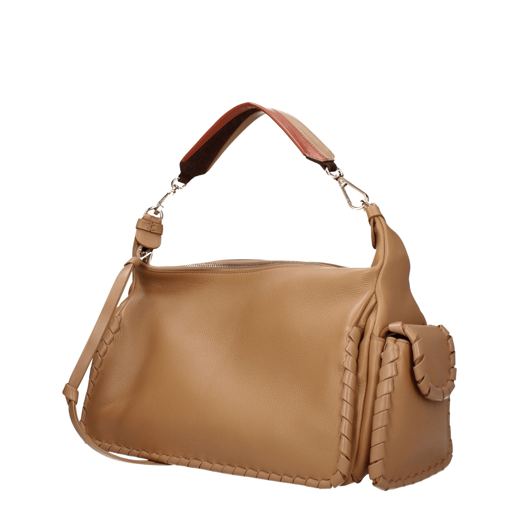 Chloé Borse a Mano nahir Donna Pelle Beige Tan Chiaro