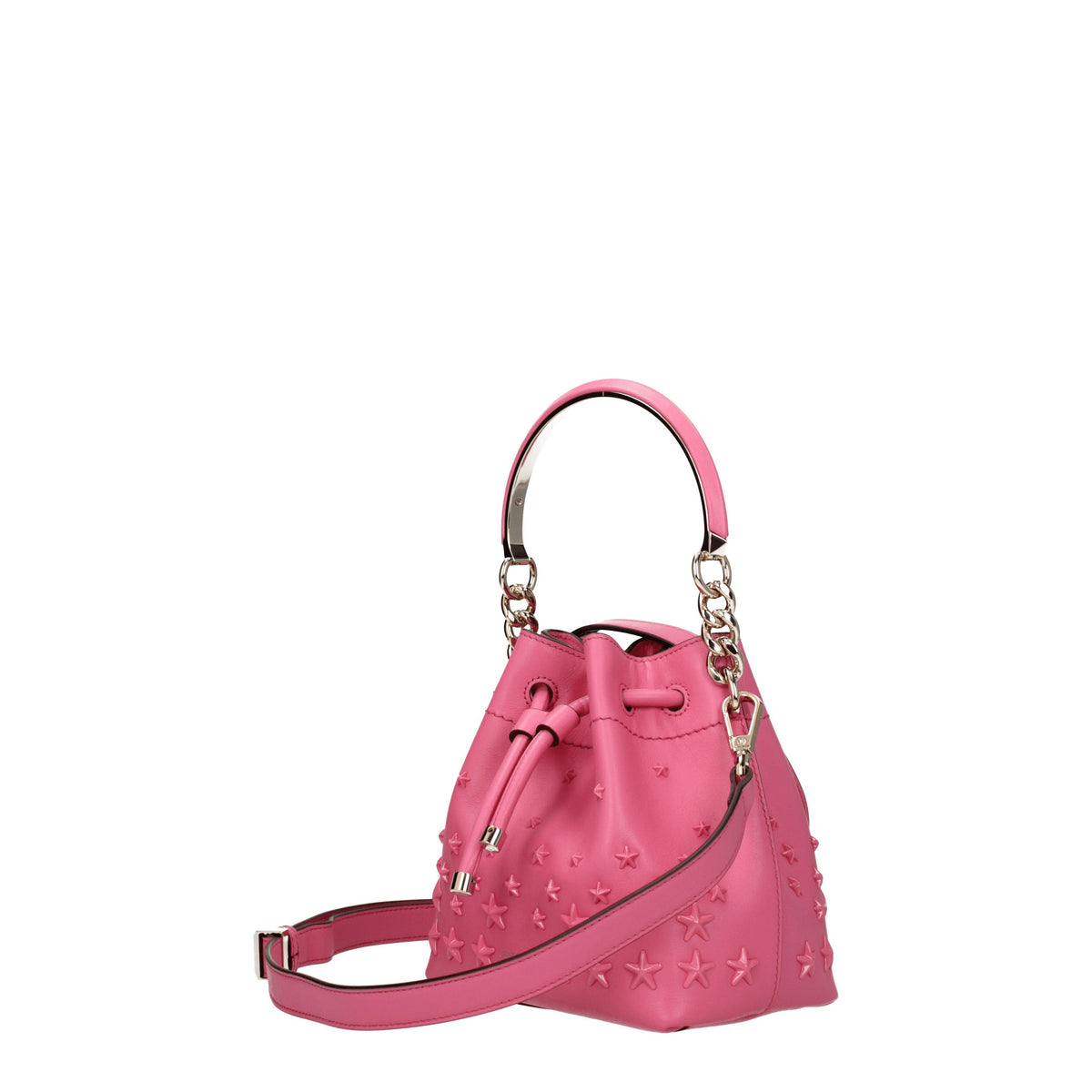 Jimmy Choo Borse a Mano bon bon Donna Pelle Rosa Rosa Confetto