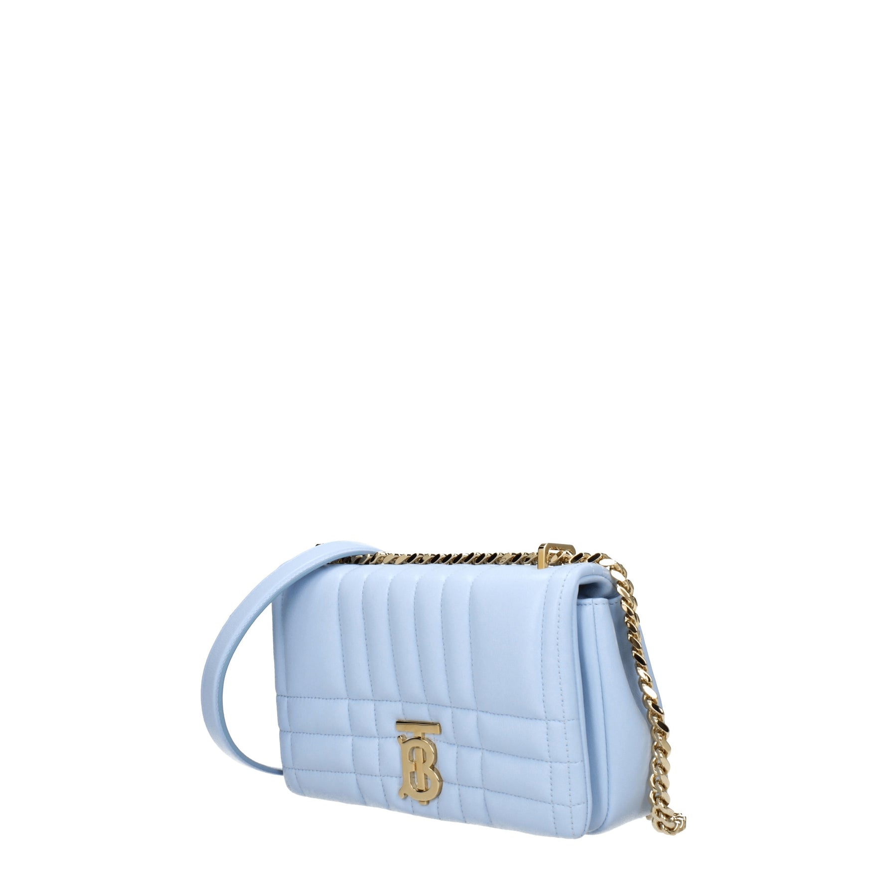 Burberry Borse a Tracolla lola Donna Pelle Celeste Pale Blue