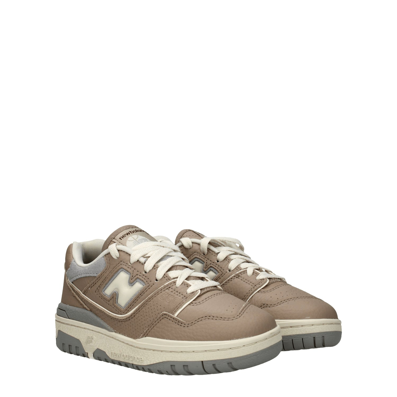 New Balance Sneakers 550 Donna Pelle Beige Tortora