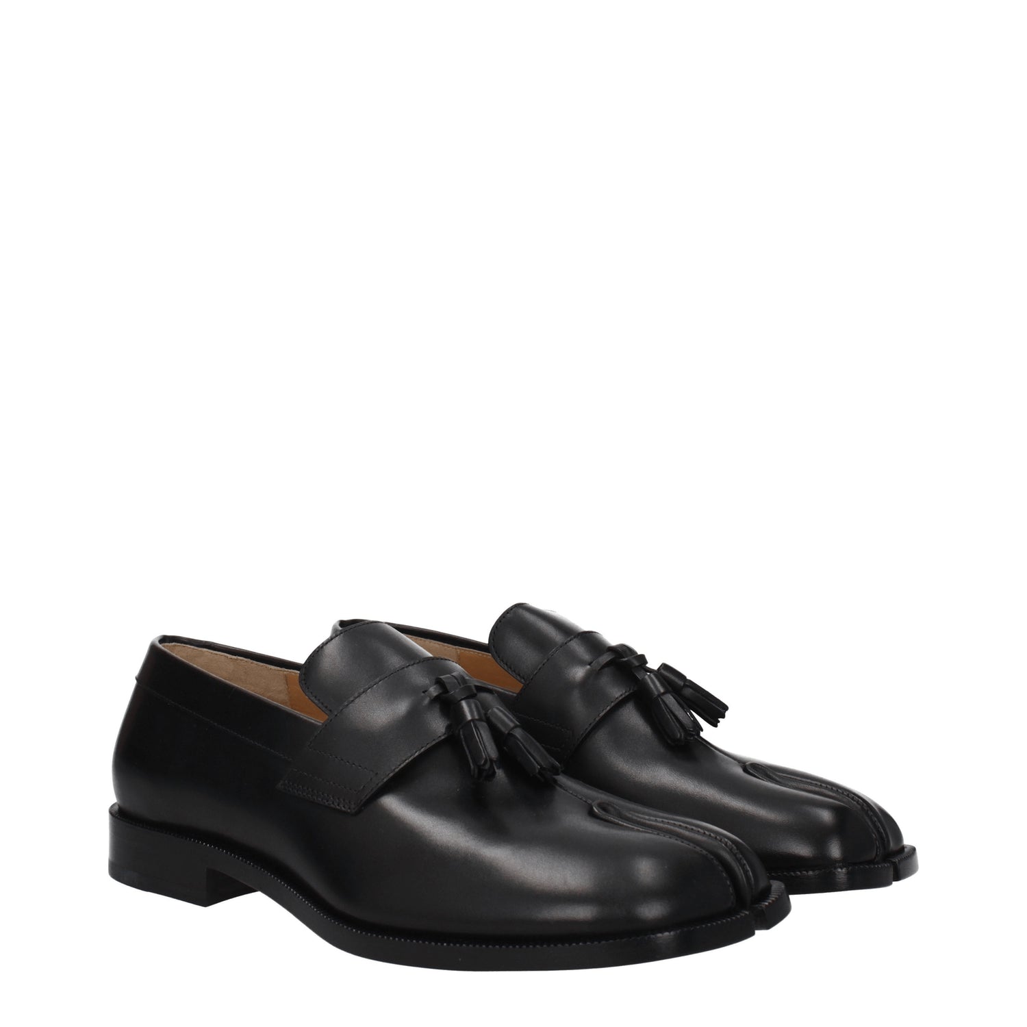 Maison Margiela Derby Uomo Pelle Nero