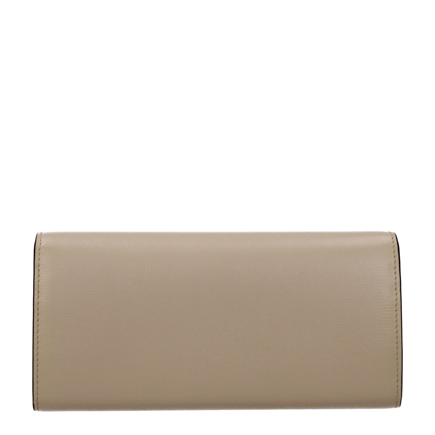 Salvatore Ferragamo Portafogli Donna Pelle Beige Daino