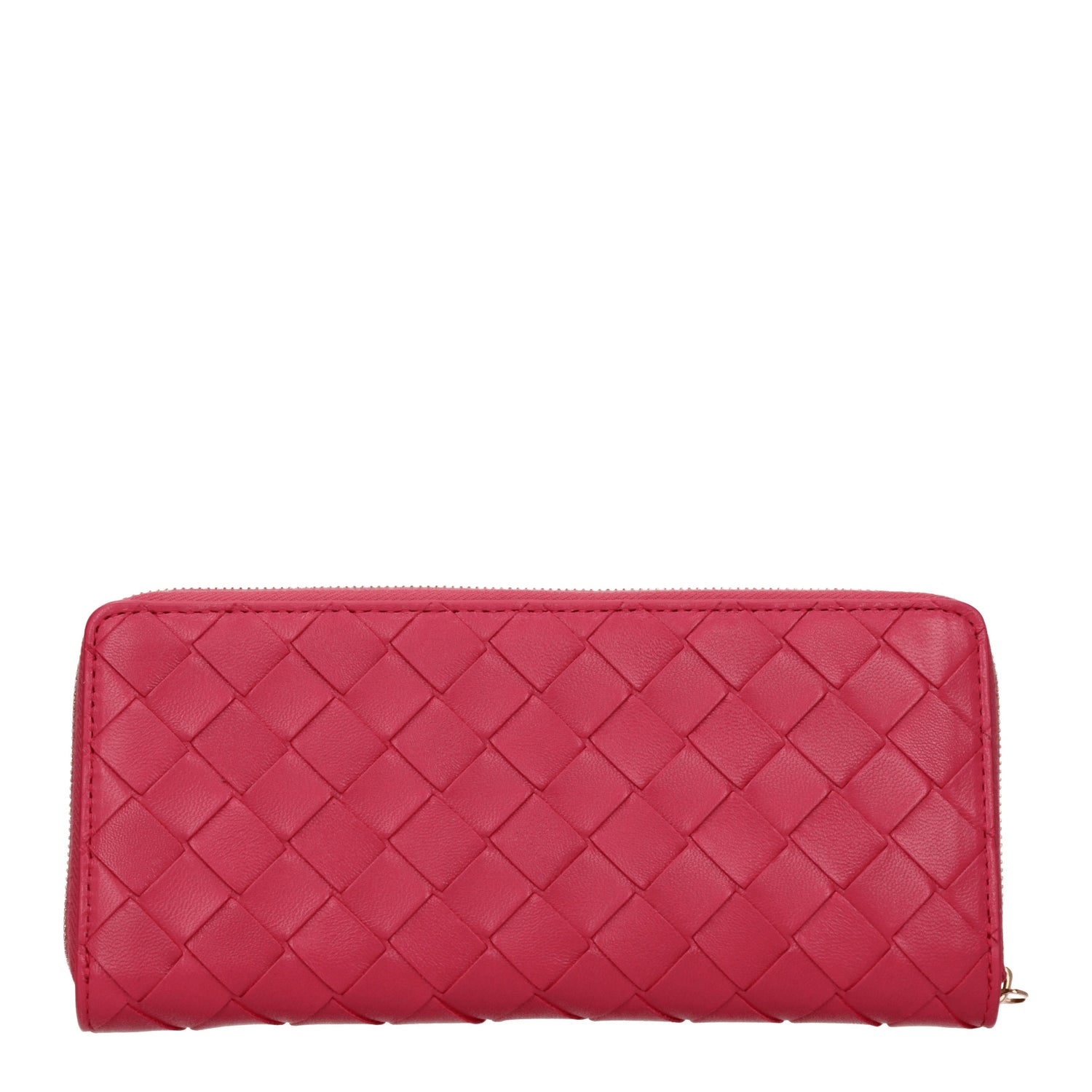 Bottega Veneta Portafogli Donna Pelle Fuxia