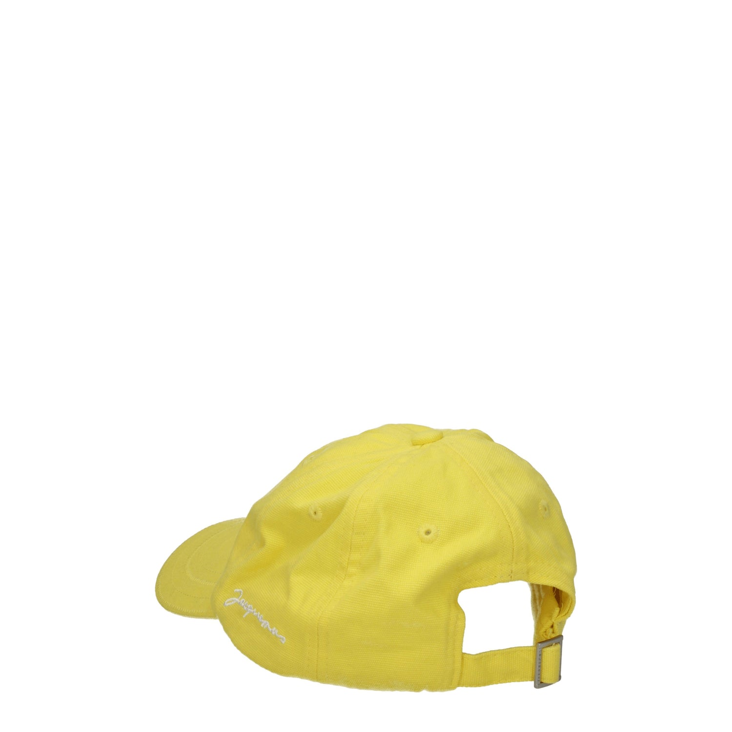 Jacquemus Cappelli la casquette Uomo Cotone Giallo